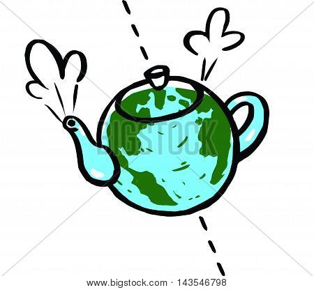 global warming , heat the planet , hot water
