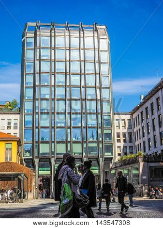 Torre Tirrena In Milan (hdr)