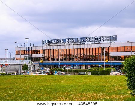 Schoenefeld Airport Berlin (hdr)
