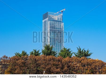 Regione Piemonte Skyscraper In Turin (hdr)