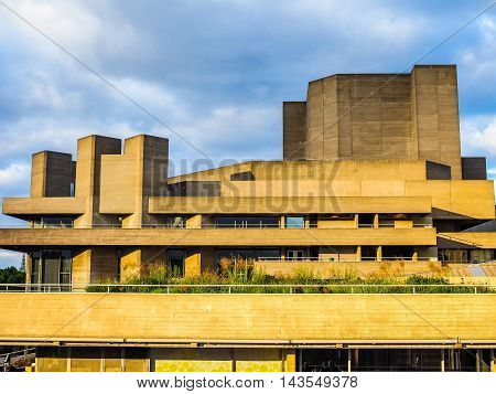 National Theatre In London (hdr)