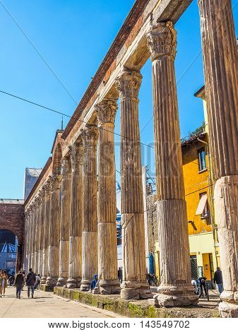 Colonne Di San Lorenzo Milan (hdr)