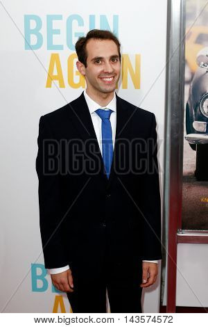 NEW YORK-JUNE 25: Actor Ian Brodsky attends the New York premiere of Weinstein company's 