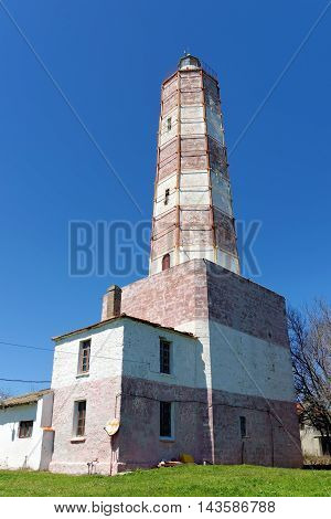 Cape of Shabla-the oldest lighthouse in Bulgaria with the highest tower rising to 32 m the most interesting history and the most original architecture.