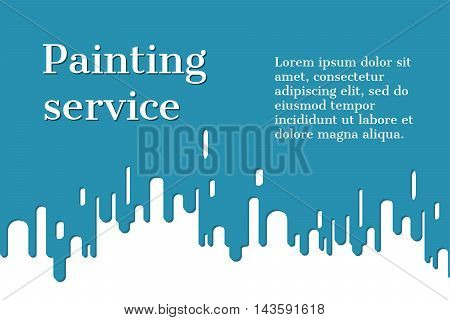Paint Drips Vector