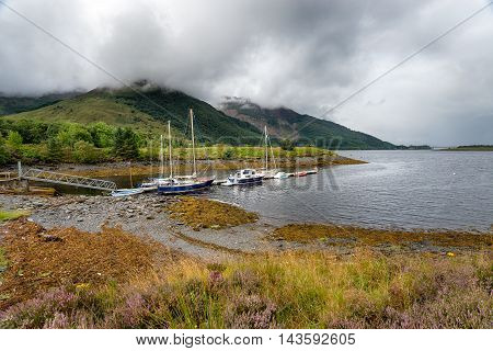 Loch Leven In Scotland