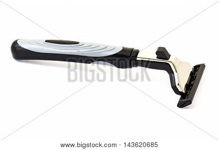 New Razor isolated on white background and clipping path