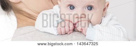 Mum Holding Baby
