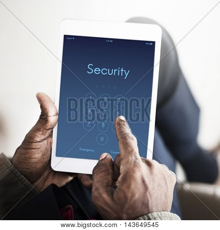 Access Identification Password Passcode Graphic Concept