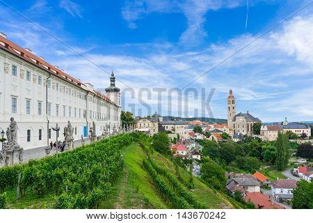 Barborska Street Kutna Hora Czech Republic