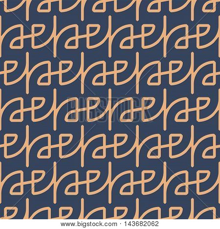 Vector illustration of Seamless tied knot background