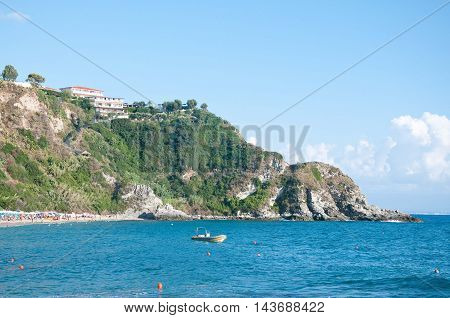 the beautiful beach of 