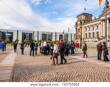 Band Des Bundes Berlin (hdr)
