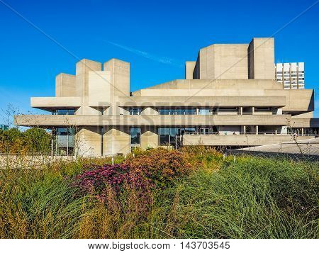 National Theatre In London (hdr)