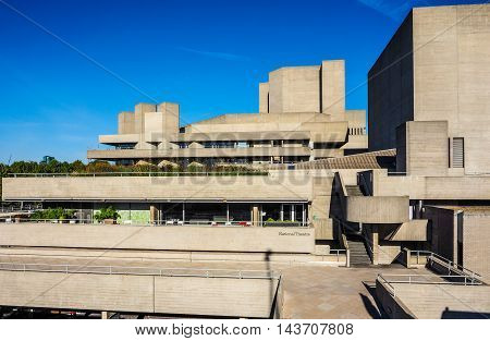 National Theatre In London (hdr)