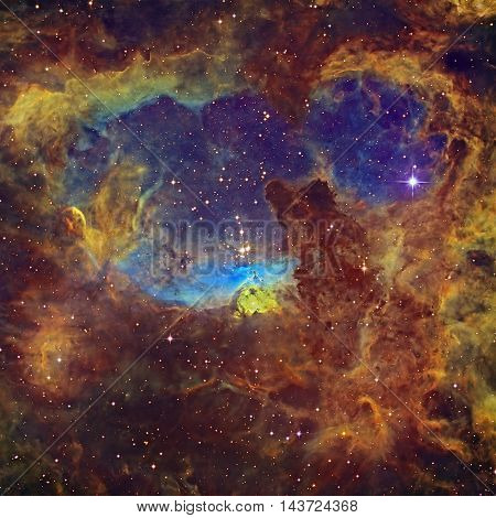 Massive Stars In The Constellation Scorpius.