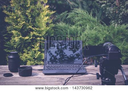 Set for shooting home and Amateur use