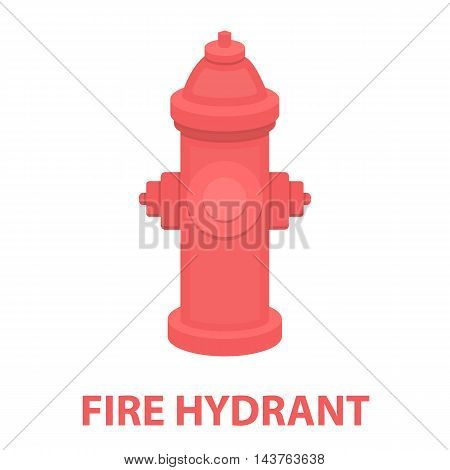 Hydrant vector illustration icon in cartoon design