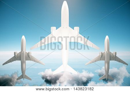 Airplanes Bottom View