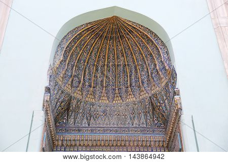 Green Tomb In Bursa City