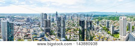 Frankfurt Am Main Panorama (hdr)
