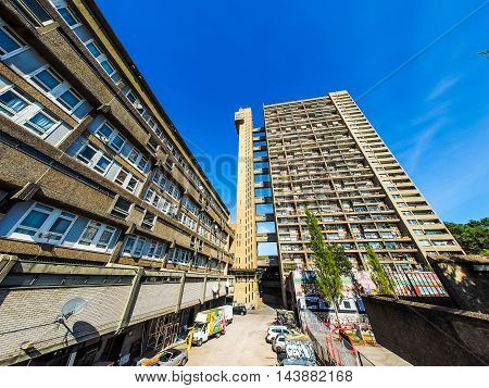 Trellick Tower In London (hdr)