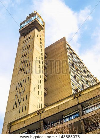 Trellick Tower In London (hdr)