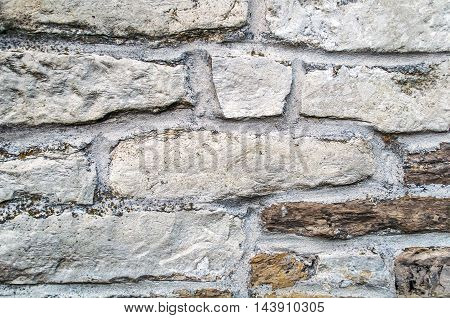 close-up shot of stone wall with great texture