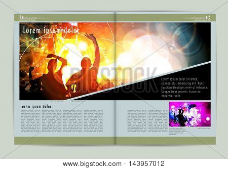 Newspaper template