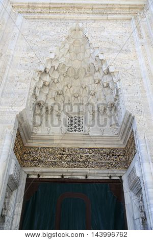Green Mosque In Bursa City