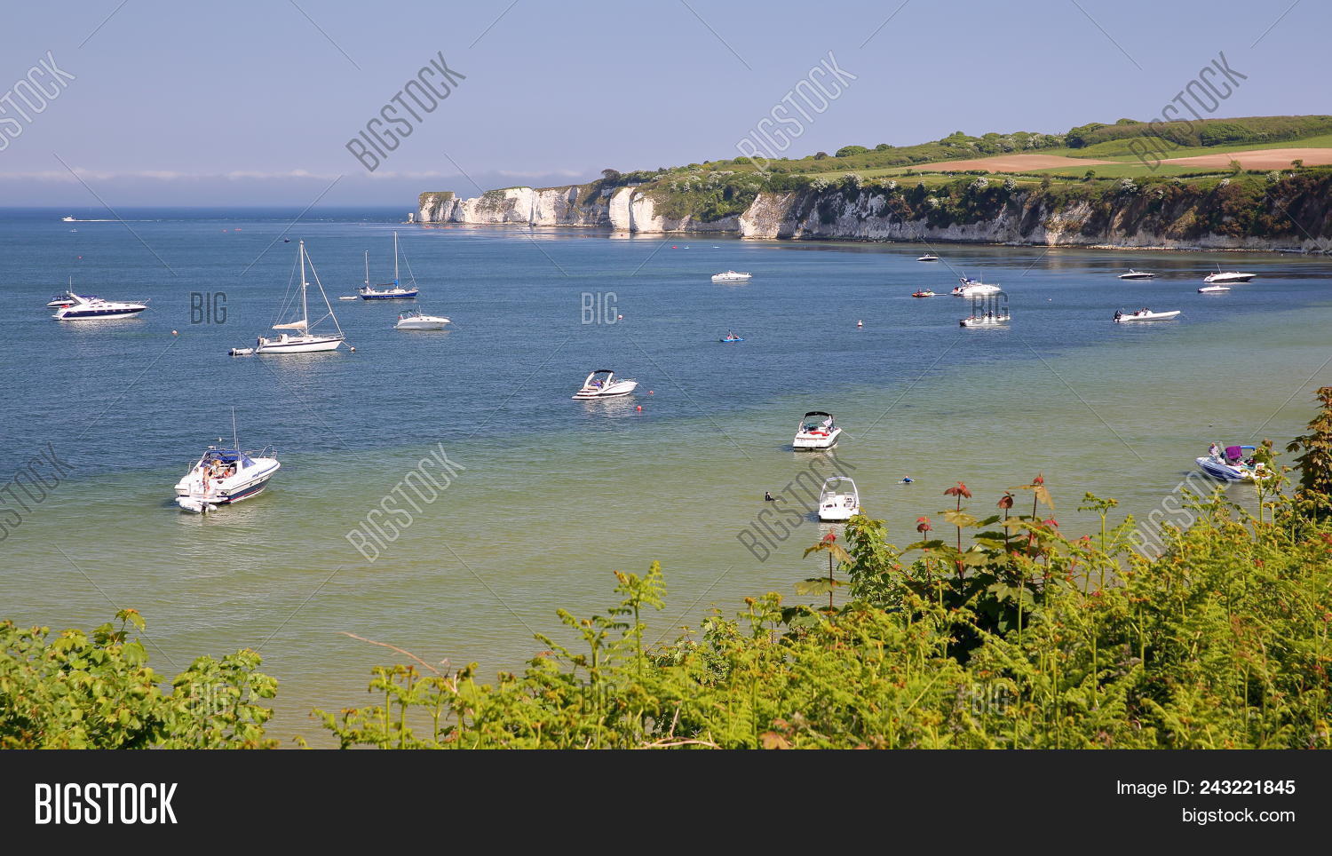 Studland Bay Mooring Image & Photo (Free Trial) Bigstock