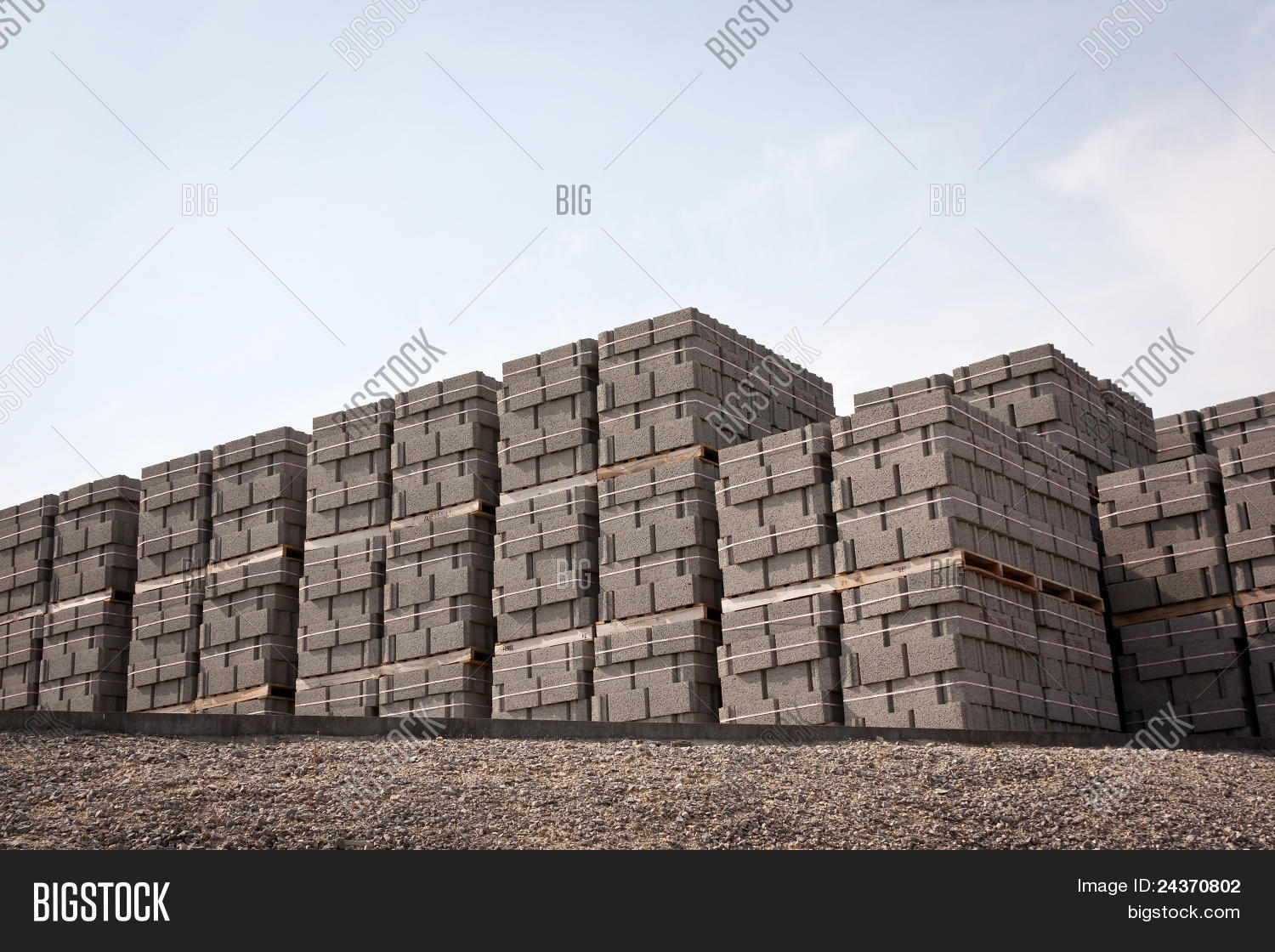 Pallets Concrete Image & Photo (Free Trial) | Bigstock