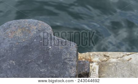 Metal Structure For Landing Ships Port Cleat Sea