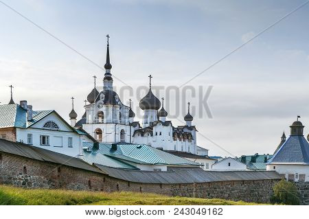 Solovetsky Monastery Is A Fortified Monastery Located On The Solovetsky Islands In The White Sea, Ru