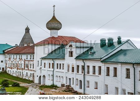 Solovetsky Monastery Is A Fortified Monastery Located On The Solovetsky Islands In The White Sea, Ru