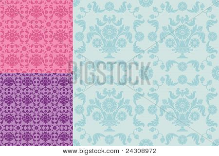 Seamless Pattern - ornamentalen Hintergrund