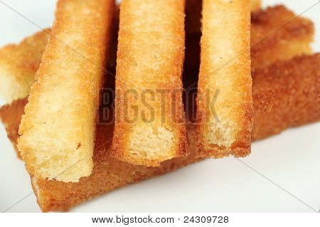 Česnek toasty makro