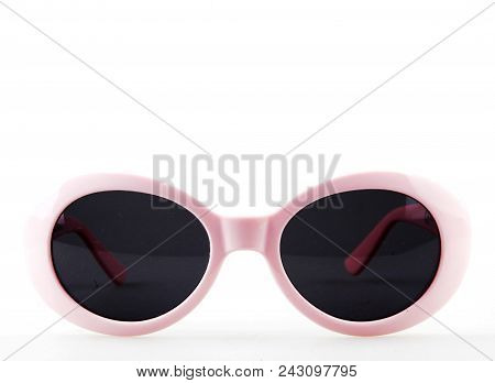 Burgas, Bulgaria - May 29, 2018: Bershka Sunglasses Isolated On White. Bershka  Is A Clothing Retail