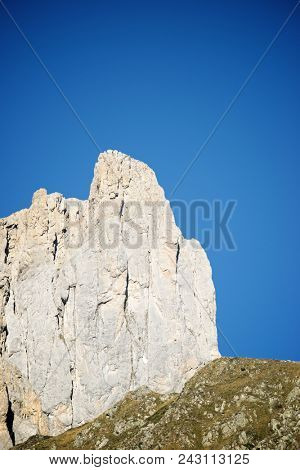 Aiguilles du Ansabere in Lescun Cirque. Aspe Valley, Pyrenees, France.