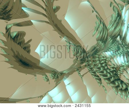 Optical Art Bioform 02 B