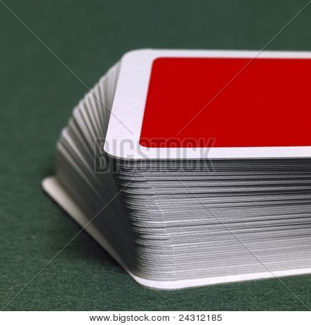 Pila di carte da gioco