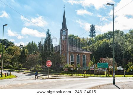 Maclear, South Africa - March 26, 2018: A Street Scene With The Dutch Reformed Church In Maclear In 