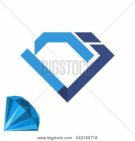 Icon Initial Logo For Jewelry Business, With Combination Of Initial Letter N & J