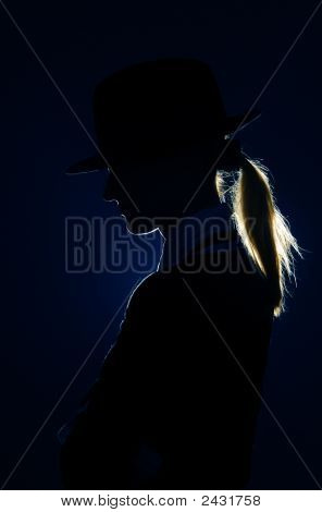 Silhouette in Hut