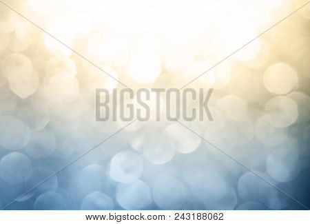 Abstract Colorful Background With Bokeh Light Effect