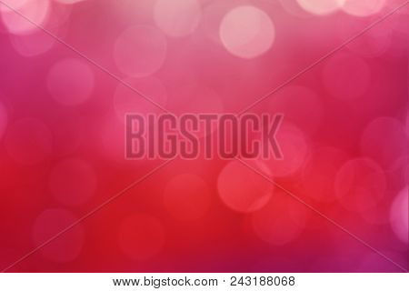 Abstract Colorful Background With Bokeh Light Effect