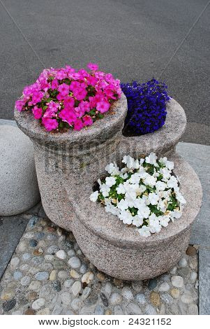 Granit doniczka