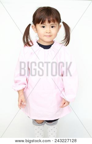 Japanese Girl In Playwear (3 Years Old) (white Back)
