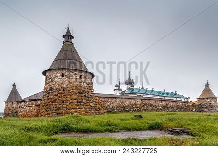 Solovetsky Monastery Is A Fortified Monastery Located On The Solovetsky Islands In The White Sea, Ru