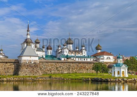 Solovetsky Monastery Is A Fortified Monastery Located On The Solovetsky Islands In The White Sea, Ru